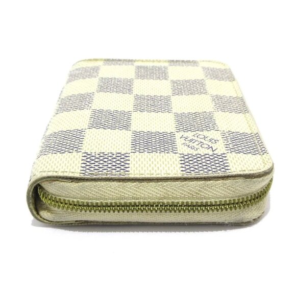 LOUIS VUITTON Zippy Coin Purse Azur Beige Damier - Coin Case 212-080425 - Picture 4 of 12